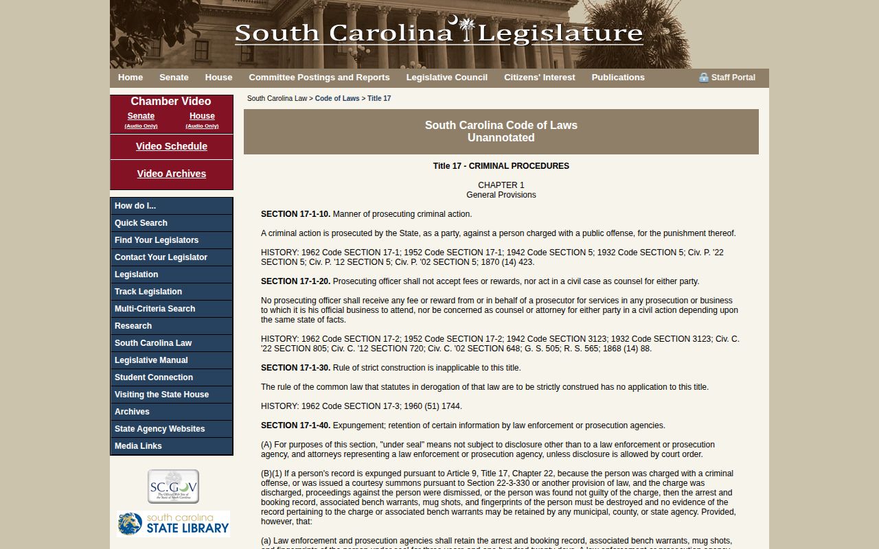 Spartanburg County release mugshot expungement and removal law